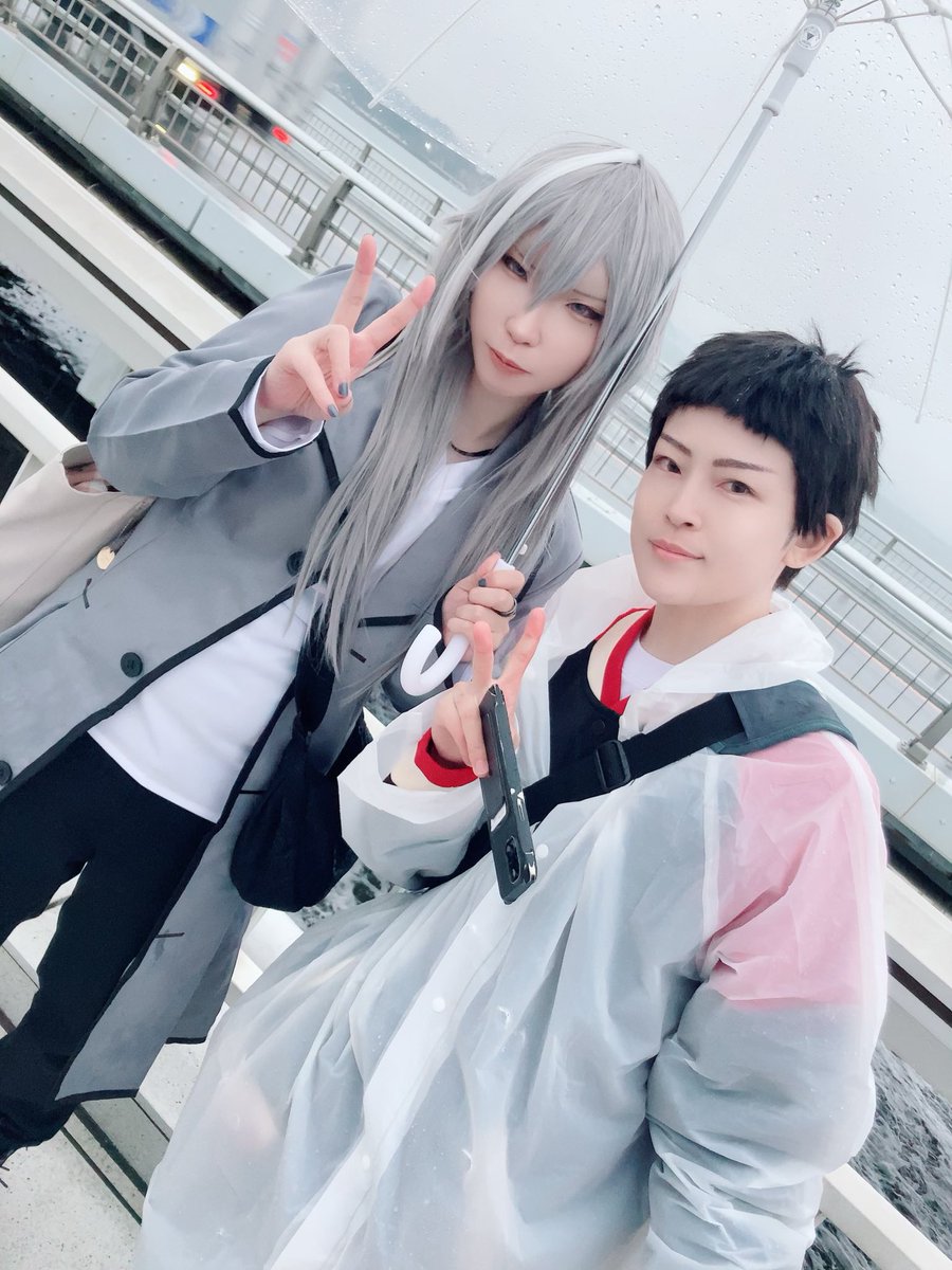t0myuma's tweet photo. 3日目〜覚悟はしていたけど雨…なんとか小雨程度だったので、高倍率ズームレンズ+雨合羽で雨撮を乗り切りました💪🏻💪🏻
思ったよりスムーズに相互さん達と交流できて嬉しかったです〜有難うございました🥰会えなかった方とはいつかまた!!🥲関東在住ではない方々とも会える江ノ島さすが聖地…! #ymcos https://t.co/CHQMxFwzmJ