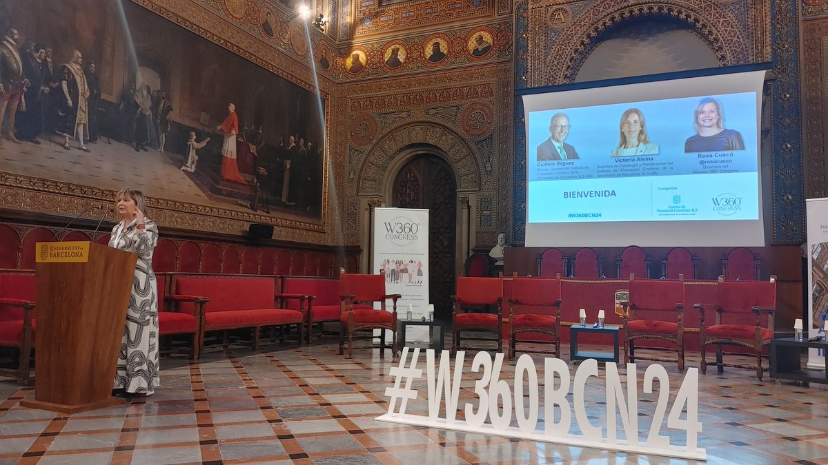 IL3-UB (@ub_il3) on Twitter photo 📢 Esta mañana <a href="/Rosa_Cusco/">💜 Rosa Cuscó</a>, responsable del <a href="/Women360Congres/">Women360°Congress</a>, inaugura el #W360Bcn24 después de 1 minuto de silencio por la DANA de Valencia y otras zonas. En esta edición hablaremos de "#TalentoSenior un valor en alza". ¡Bienvenid@s! 👏🏽 📢 Esta mañana <a href="/Rosa_Cusco/">💜 Rosa Cuscó</a>, responsable del <a href="/Women360Congres/">Women360°Congress</a>, inaugura el #W360Bcn24 después de 1 minuto de silencio por la DANA de Valencia y otras zonas. En esta edición hablaremos de "#TalentoSenior un valor en alza". ¡Bienvenid@s! 👏🏽