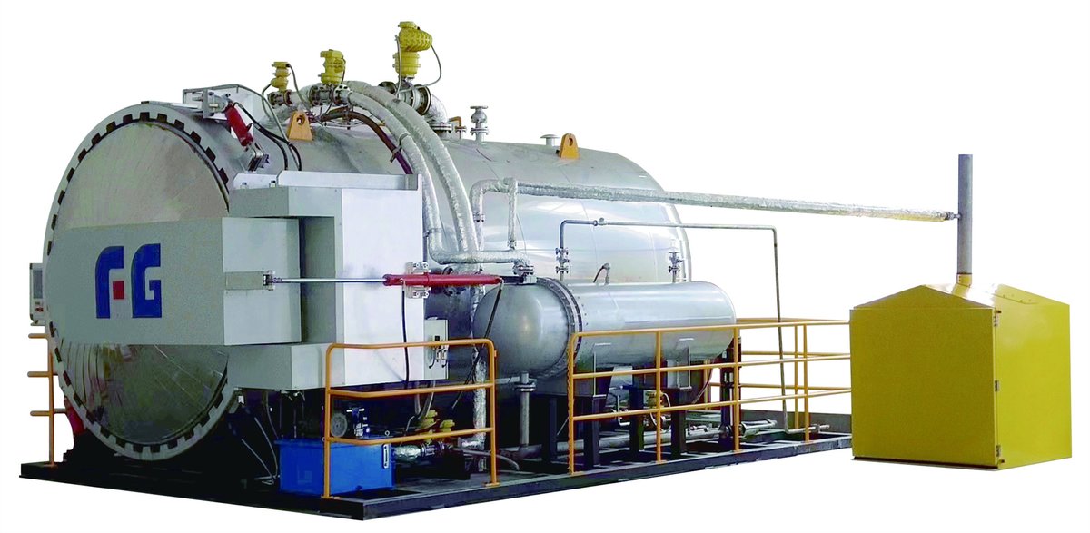 Dewaxing Autoclave φ2300mm*2000mm #autoclave #investmentcasting #automachine