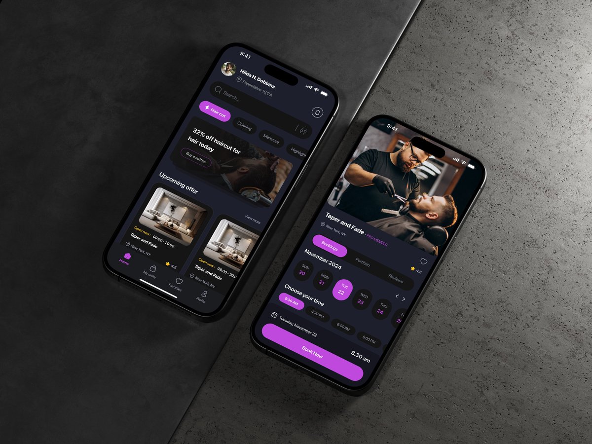 F_R_Priad's tweet photo. 💈 Just wrapped up a sleek UI/UX for a barber booking app! 🎨✂️

#UIUX #AppDesign #UserExperience #BarberApp #DarkMode #MobileAppDesign #DesignCommunity #ProductDesign #UIDesign #DesignInspiration https://t.co/Lt3yHQzPhe