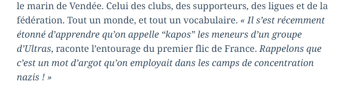 Pierre_B_y's tweet photo. Le début de l'article est incroyable.
Outre qu'il trahit une méconnaissance de la langue italienne et qu'il plonge dans un point Godwin délirant, ça démontre qu'il n'a même pas pris 30 secondes pour étudier le sujet.
Il est ministre de l'intérieur ou c'est Nono du Balto ? https://t.co/S60jDEyvsM