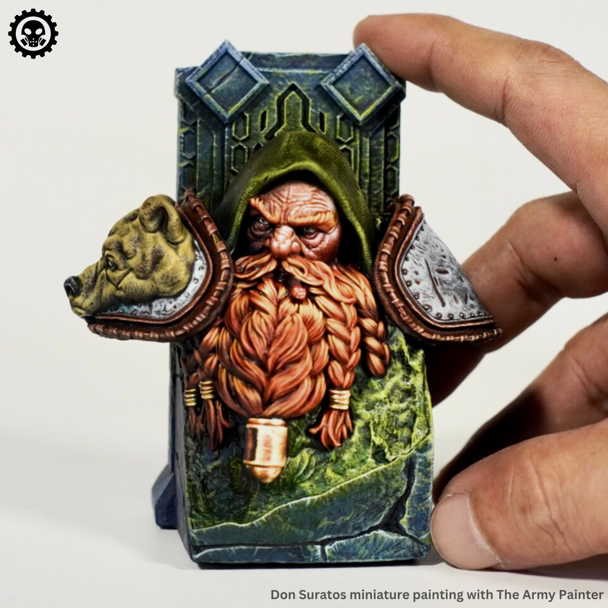 don_suratos's tweet photo. ๐ด New Youtube Video ( later ) ๐๐ผ https://t.co/4RW25xwLJ3
Dwarf bust by @CreatureCaster
Painting with @thearmypainter Speedpaints 2.0 and a few Warpaints Fanatic
#miniaturepainting #creaturecasterminiatures #creaturecaster #thearmypainter https://t.co/YvMiH7BGhL