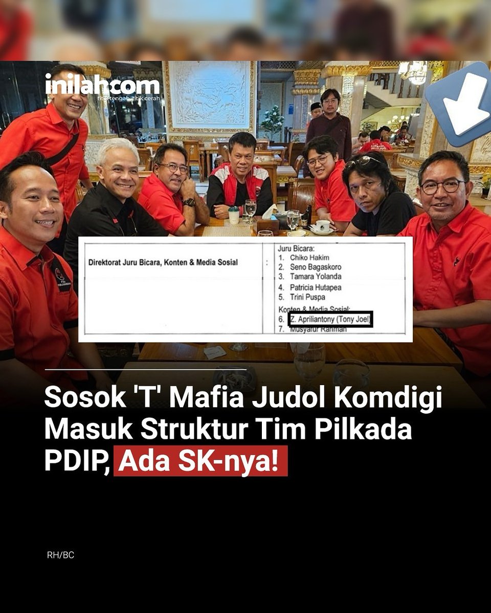 orionrfrdhn's tweet photo. sosok T udah rame disebut-sebut di medsos, tapi kok malah Rano Karno Diundang Tapi Tidak Hadir ya?! makin penasaran nih... 03 Meresahkan Pro Judol #TimsesPDIPJudol #SiDoelAbsen https://t.co/COMMl9849q
