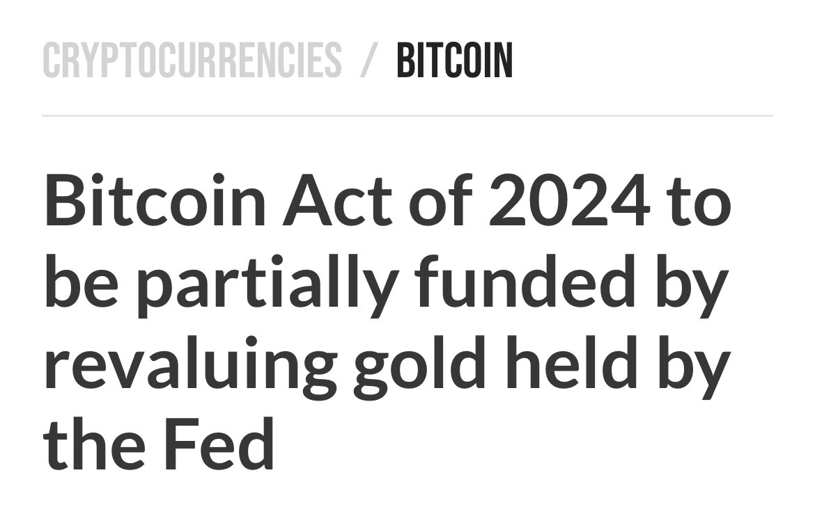 BitcoinActEth's tweet photo. Senator Lummis’ #BitcoinAct proposes a strategic national Bitcoin reserve to strengthen U.S. financial stability by leveraging revalued gold reserves and reallocating Fed funds. A bold step towards cementing #Bitcoin’s role in national strategy and financial innovation. ⬇️⬇️📚 https://t.co/hlos0E3b3S