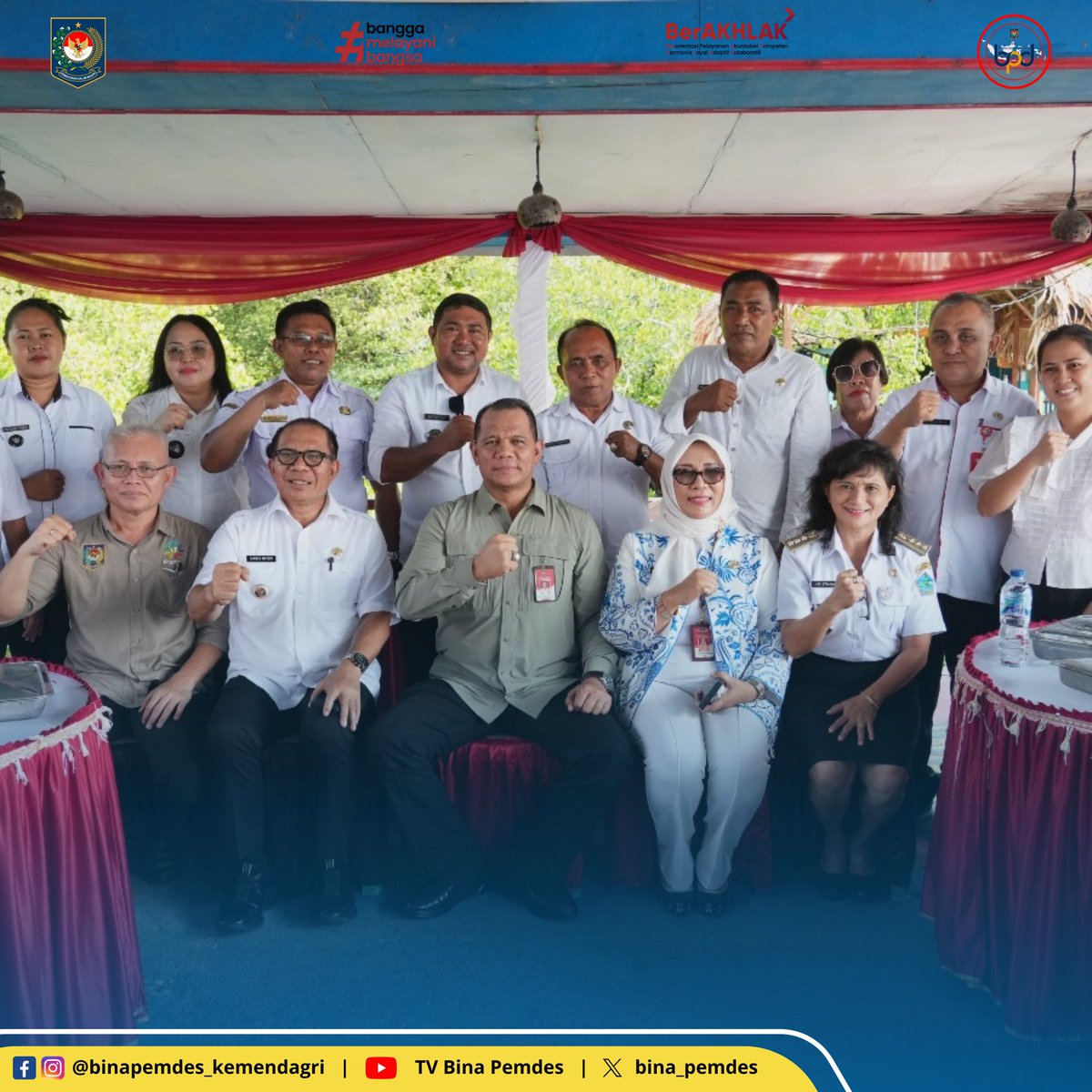 Dirjen Bina Pemdes Kemendagri La Ode Ahmad P. Bolombo melakukan kunjungan kerja ke Desa Budo, Kecamatan Wori, Kabupaten Minahasa Utara, Sulawesi Utara, Rabu (13/11/3024).

#Kemendagri
#DitjenBinaPemdes