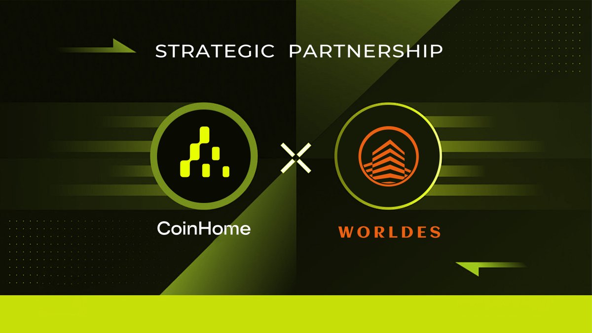 CoinHomePro's tweet photo. π Thrilled to partner with @WorldEsOfficial to innovate Real-World Asset (RWA) trading!
The #WORLDES platform supports the #RWA yield liquidity protocol, aiming to enhance traditional financial asset allocation, management, and trading models.
Together, we're reshaping digital property rights transfers with unparalleled transparency and efficiency.ππ
#CoinHome