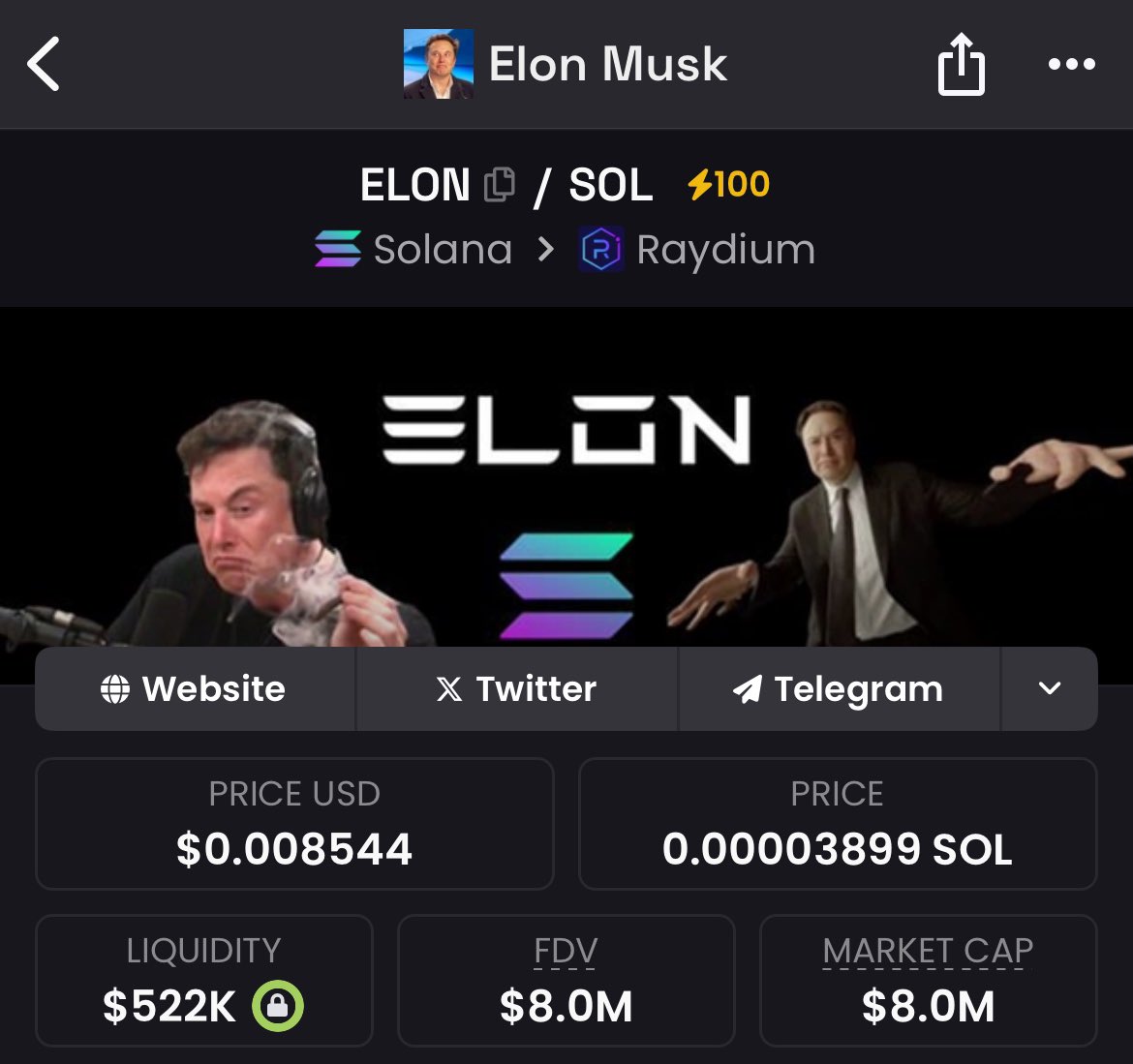 Am i crazy to think that Elon deserves to pump more than some dead animals ??