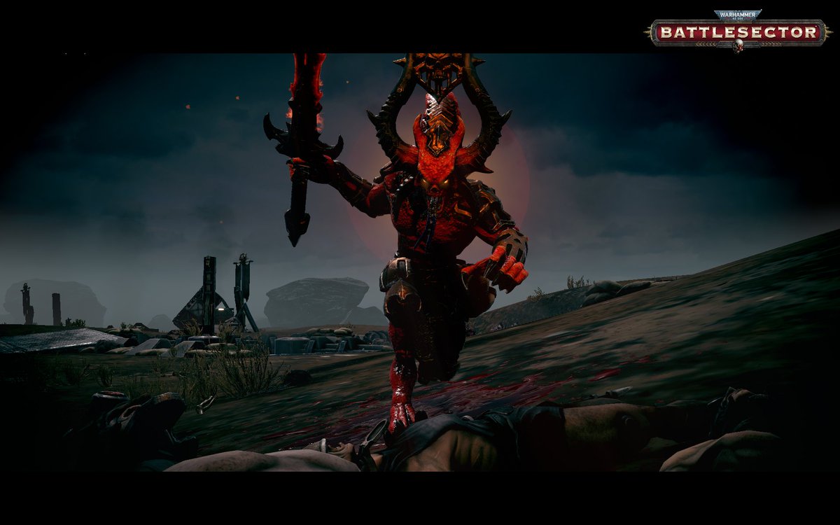 The Daemon of Khorne Bloodmaster cuts a path of slaughter across the battlefield, leaving only carnage in its wake.
None can stand before the wrath of the Blood God.
Warhammer 40,000: Battlesector is available now: steam.gs/l/54eow