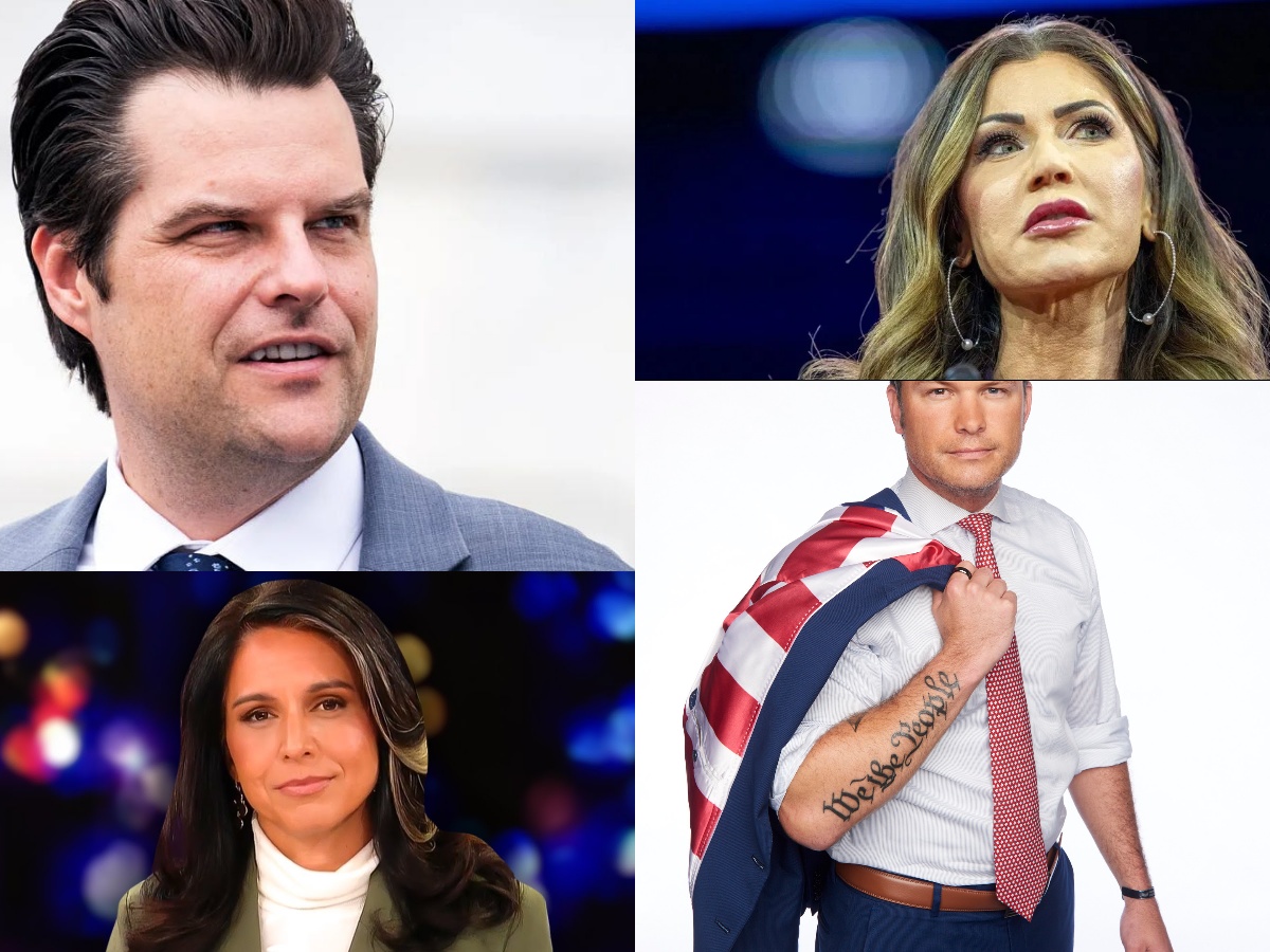 1/12 What DEI? Trump's cabinet appointments largely prioritize loyalty over qualifications. The nominations of Tulsi, Noem, Gaetz, and Hegseth are so outrageous that they seem like an April Fool's joke, but we are in November