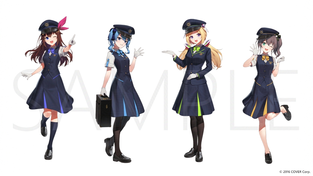 ホロライブ「【 work 】『東京キャラクターストリート』にて11月14日(木)よりオープン」|柊祈のイラスト