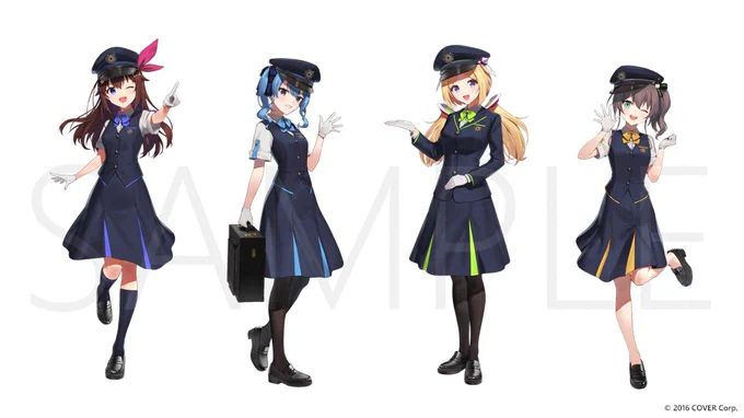 【 work 】『東京キャラクターストリート』にて11月14日(木)よりオープンする「hololive production official shop in Tokyo Station」の描き下ろしイラストを担当させて頂きました。よろしくお願いします!#ホロライブ#holoshopTokyo 