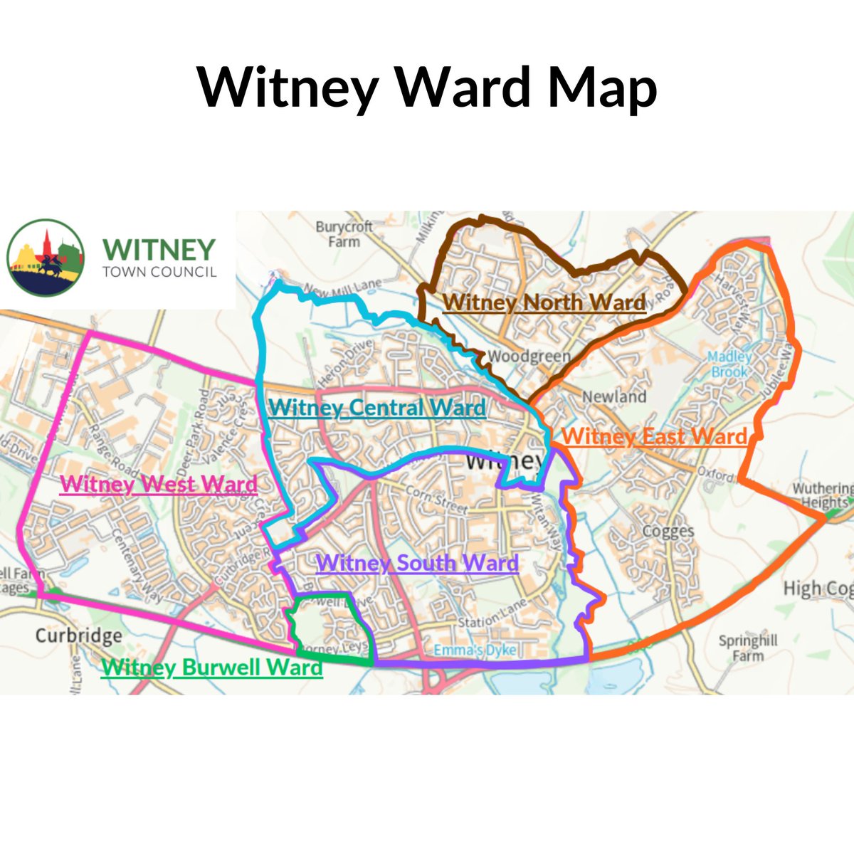 Witney Town Council (@witneytowncounc) on Twitter photo Residents in Witney (Central Ward): don’t forget you have a vote for a Town Councillor today!
Polling stations (open from 7am – 10pm) 📍
- Davenport Road Methodist Church
- Ceewood Hall
Further details and a list of candidates here:  tinyurl.com/CentralWitney Residents in Witney (Central Ward): don’t forget you have a vote for a Town Councillor today!
Polling stations (open from 7am – 10pm) 📍
- Davenport Road Methodist Church
- Ceewood Hall
Further details and a list of candidates here:  tinyurl.com/CentralWitney