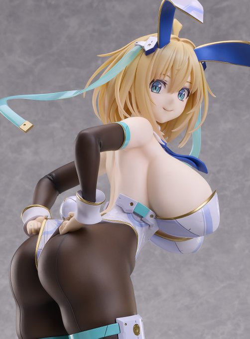 【ソフィア・F・シャーリング バニーVer. 3rd】本日受注開始しました!各ショップさまにてご予約受付中です。
今までの物とは異なる見返りポーズと純白のスーツを綺麗にまとめあげて頂きました。
もしよろしければお手に取って頂けたら嬉しいです!
よろしくお願いします🙏
https://t.co/SwnHgEgtib. 