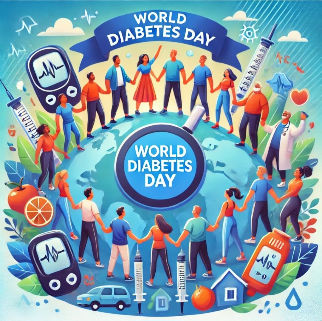 Today's is #WorldDiabetesDay2024
2 f my nieces are T1 and had very different journeys. I am grateful for research that's made life  for them and thousands more that bit easier. Take time today to do your own research to understand that little bit more.

diabetes.org.uk