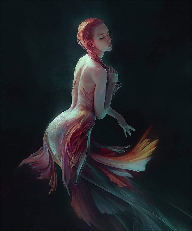 leeloo7z's tweet photo. "Siren" by Christophe Young
...
#beautifulbizarre #art #mermaid #fantasyart #mermay #mermay2021 #illustration #creature #fantasy #digitalart #digitalpainting #ChristopheYoung
Beautiful Bizarre Magazine https://t.co/8pZMOVfXxR