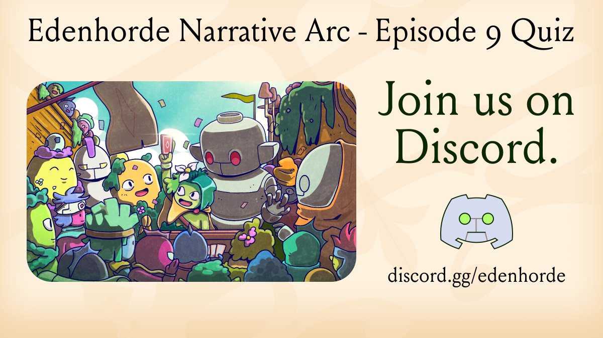 Edenhorde Narrative Arc - Episode 9 Quiz ❔

The final challenge is here, Horde! 💪 Ready to prove your knowledge? 

Head over to Discord and face this week’s questions: 

1️⃣ What is the form of Defence Captain Thorne’s spirit animal?

2️⃣ What is the name of the mysterious