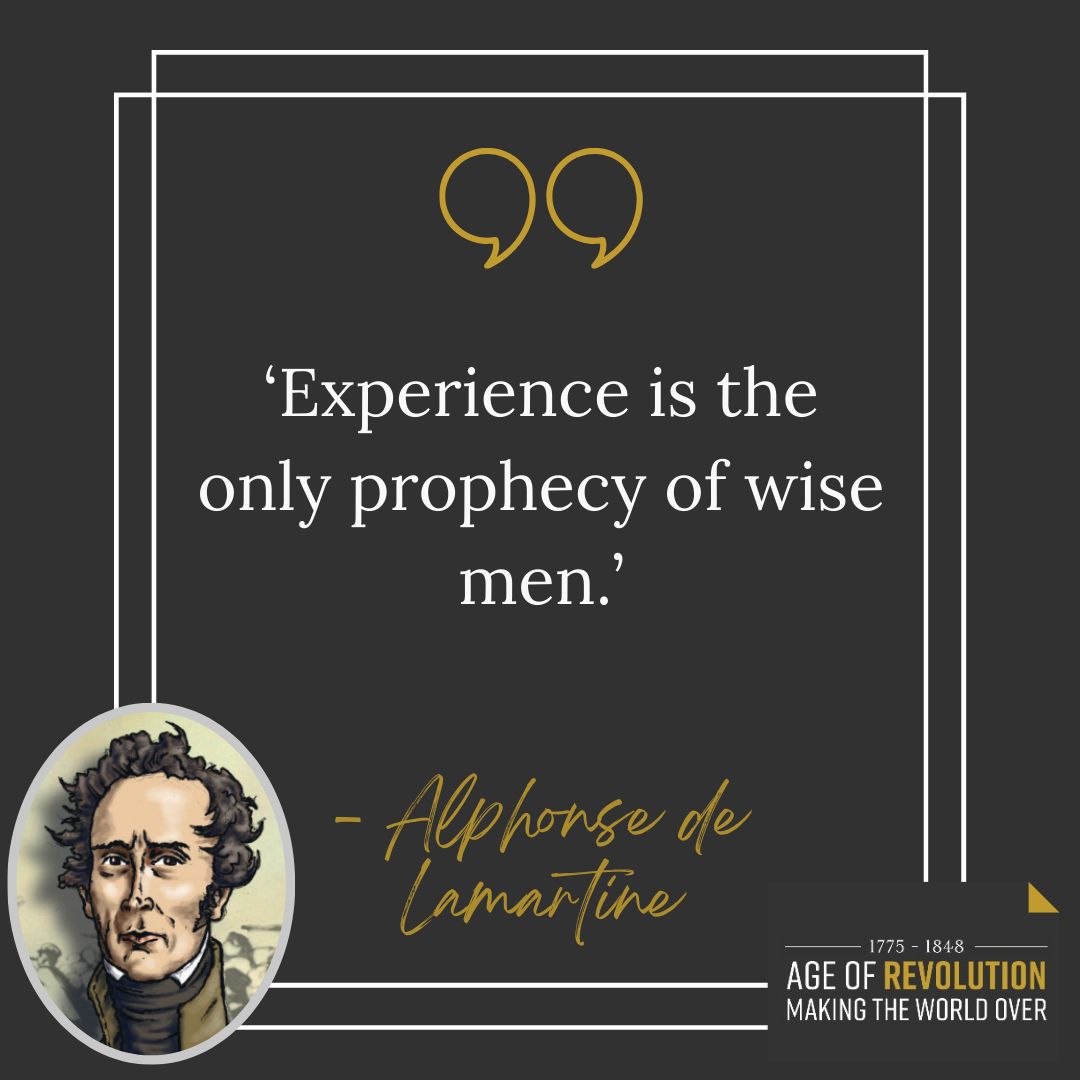 Age of Revolution (@waterloo200org) on Twitter photo #ThursdayThoughts from Alphonse de Lamartine 🧠 #AgeOfRevSchools #ThursdayThoughts from Alphonse de Lamartine 🧠 #AgeOfRevSchools