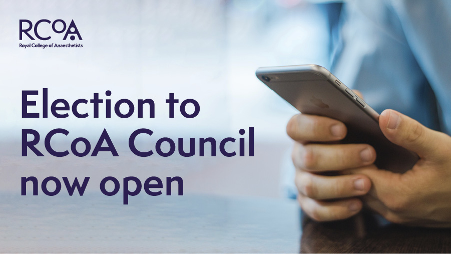 Royal College of Anaesthetists (@rcoanews) on Twitter photo The ballot is now open for positions on RCoA Council.
There are eleven candidates for four consultant vacancies.
Voting closes at midday on 4 December
You will have received a ballot email from RCOA@cesvotes.com yesterday (13 Nov).
Details: ow.ly/yeI150U5knr ☑️ The ballot is now open for positions on RCoA Council.
There are eleven candidates for four consultant vacancies.
Voting closes at midday on 4 December
You will have received a ballot email from RCOA@cesvotes.com yesterday (13 Nov).
Details: ow.ly/yeI150U5knr ☑️