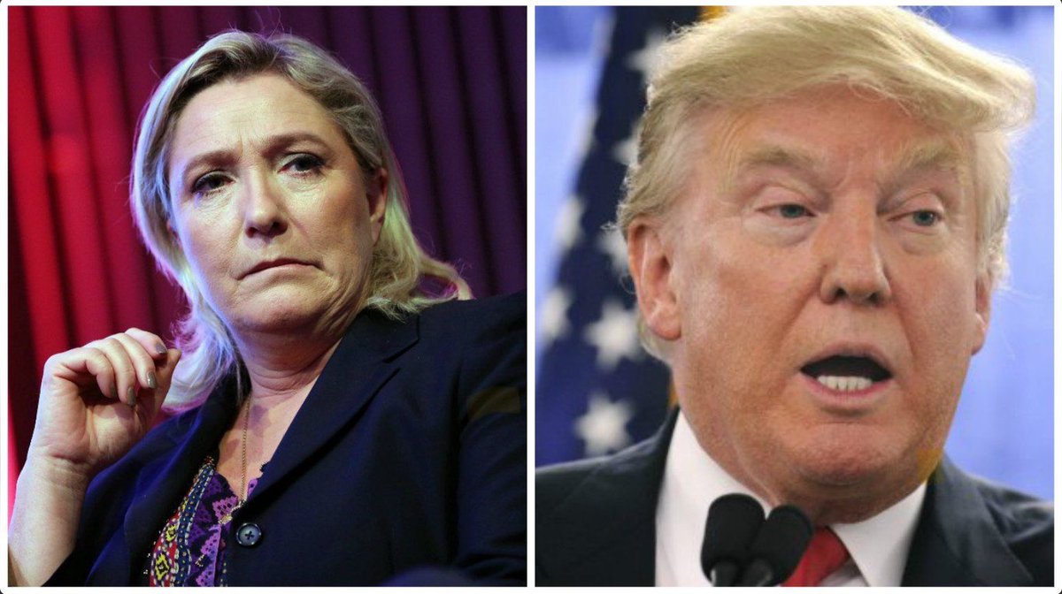 CBarrely's tweet photo. 🧐On s’indigne qu’un Trump multicoupable puisse être élu par les Américains plutôt qu’être réellement condamné. Et en France, certains voudraient que quiconque est candidat politique puisse éviter la condamnation pour pouvoir se présenter. C’est ça, la trumpisation des esprits.😳 https://t.co/kvLhTAVF3T