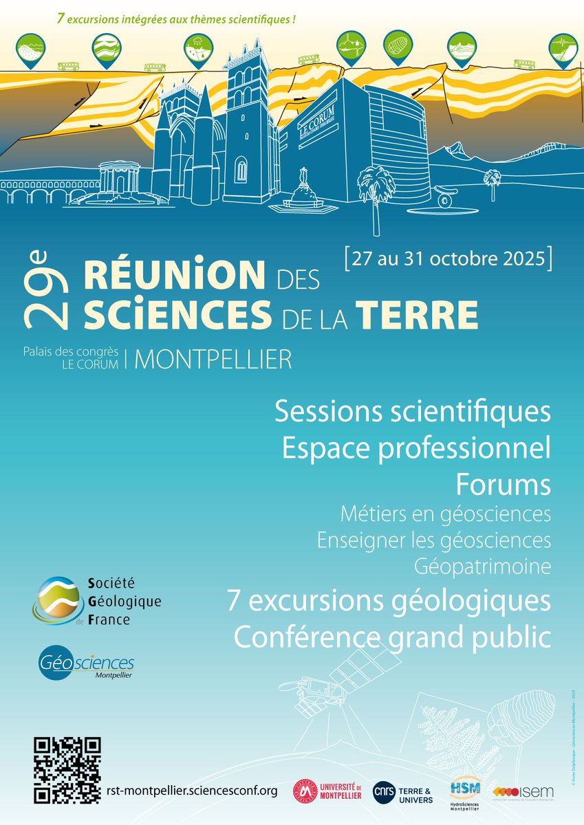 ✅ Géo-infos n°110 : Lettre d'information de la SGF - lnkd.in/enhwvs-N
A la Une : RST Montpellier 2025, Amène ton caillou, Réunions mensuelles de la SGF, IESO