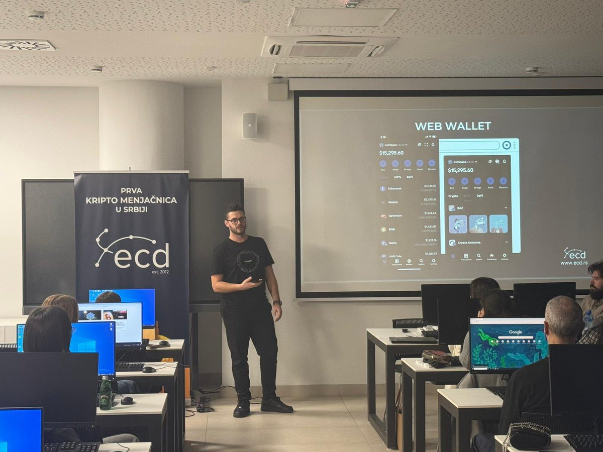 hartverse's tweet image. Day 2 of lectures at @bc_lab_ Master’s program was a huge success, with insights from experts at @ecd_RS. A big thank you to Igor Mirković and Marko Bogdanović for sharing their expertise!