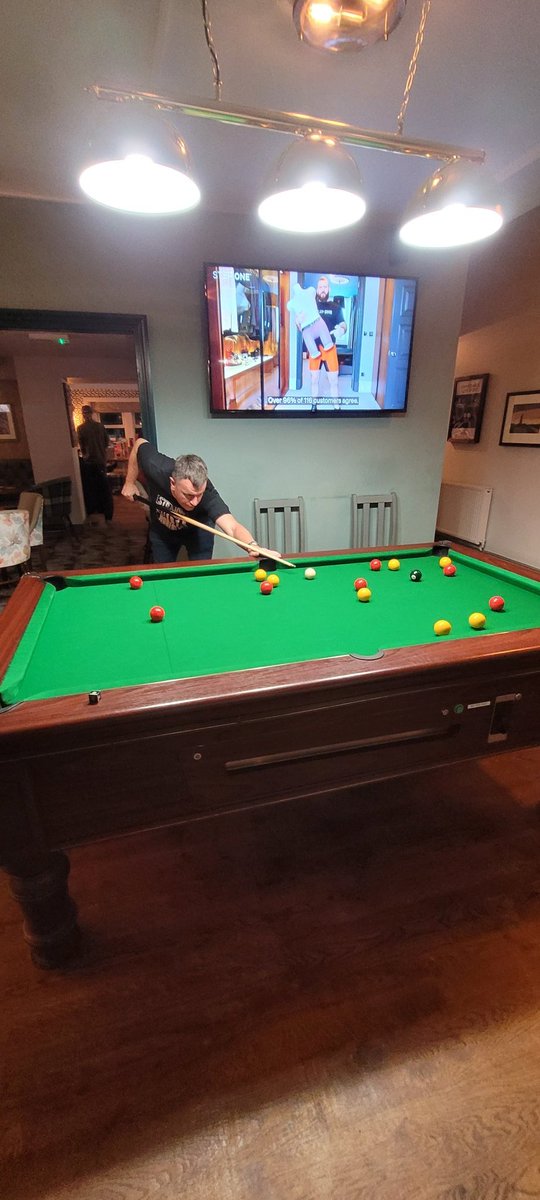Charity Football Weekly (@cfwpod) on Twitter photo Hi its been a while since we logged in here!
What have we missed in terms of Charity Football?
Here's a picture of <a href="/MikeTheRelic/">Mike Sullivan</a> playing pool 🤣
#charityfootball #footballfamily Hi its been a while since we logged in here!
What have we missed in terms of Charity Football?
Here's a picture of <a href="/MikeTheRelic/">Mike Sullivan</a> playing pool 🤣
#charityfootball #footballfamily