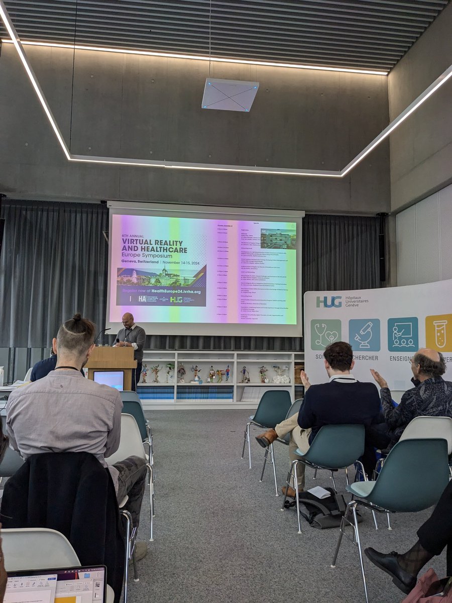 RealityNomad's tweet photo. 🇨🇭 Ready for the 6th edition of Virtual Reality in Healthcare Europe Symposium by the International Virtual Reality and Healthcare Association in #Geneva 🥽
#softcarestudios #VR #digitalhealth #IVRHA #XR https://t.co/x2YCw9wYed