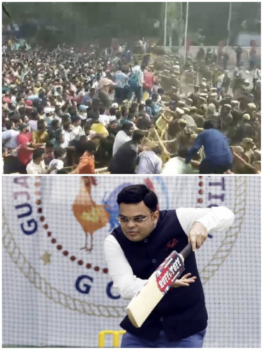 ranvijaylive's tweet photo. आज के युवाओं को ब‍िना संघर्ष के सब कुछ चाह‍िए. 

इन युवाओं को गुजरात के जय शाह जी की कहानी पढ़नी चाह‍िए और उससे प्रेरणा लेनी चाह‍िए.  

जय शाह जी का जन्‍म गुजरात के अत्‍यंत न‍िर्धन पर‍िवार में हुआ. हालांक‍ि इस बात को दरक‍िनार कर वे कड़ी मेहनत करने लगे. 

एक वक्‍त ऐसा था क‍ि आधे पार्ले जी बिस्कुट को पानी में डुबोकर खाना पड़ता था.

लेक‍िन जय शाह जी इन बातों से अपने लक्ष्‍य से भटके नहीं. वो कभी धरना प्रदर्शन करने सड़क पर नहीं उतरे. 

इसकी जगह कड़ी मेहनत और संघर्ष को चुना. आज अपनी इसी सोच के बूते वो ICC के चीफ हैं. 

पूरी दुन‍िया का क्र‍िकेट उनकी मुट्ठी में है. 

जय शाह चाहते तो नौकरी के ल‍िए प्रदर्शन करते, पुल‍िस की लाठ‍ियां खाते, रोते, ब‍िलखते, सरकार से नौकरी की भीख मांगते.

लेक‍िन जय ने संघर्ष का रास्‍ता चुना, मेहनत का रास्‍ता चुना और दुन‍िया को अपने कदमों में ला द‍िया. 

आप भी जय शाय बन‍िए, आंदोलनकारी नहीं