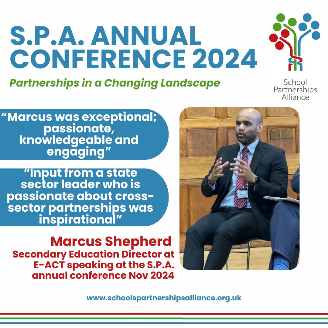 Thank you for your inspiring keynote address, Marcus. So much to think about and put into practice. #SPAConference2024 #PowerofPartnerships