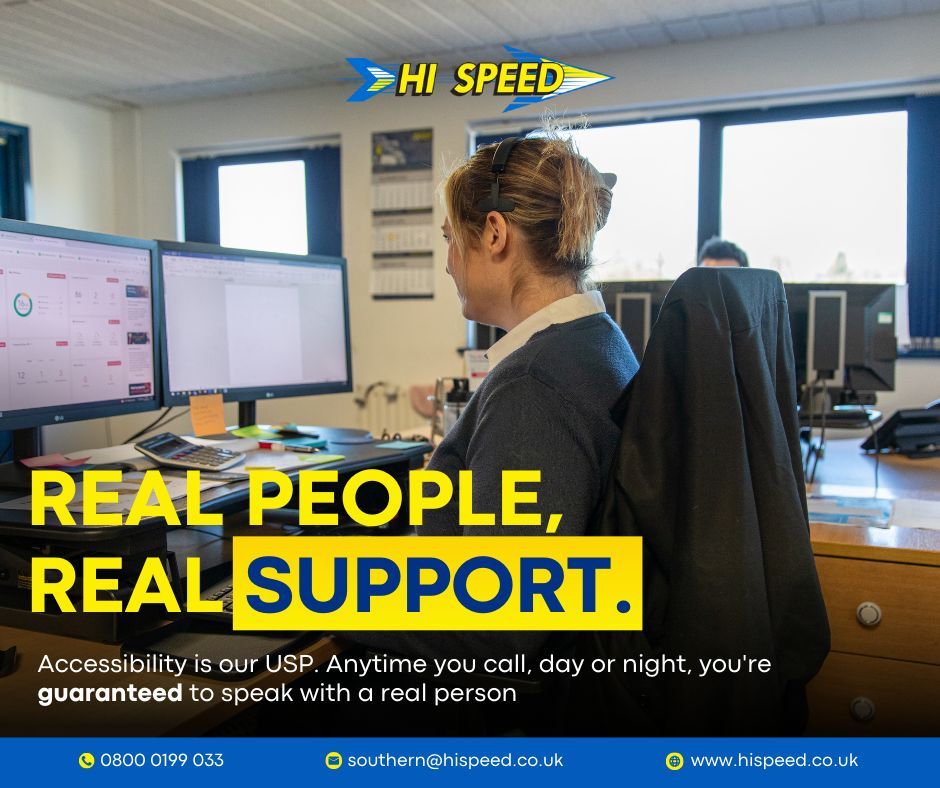 Logistics doesn't sleep, and neither do we. 

We’re here 24/7 to ensure your operations run smoothly with support you can count on!

hispeed.co.uk 

#HiSpeed #CustomerSupport #LogisticsUK #24HourService