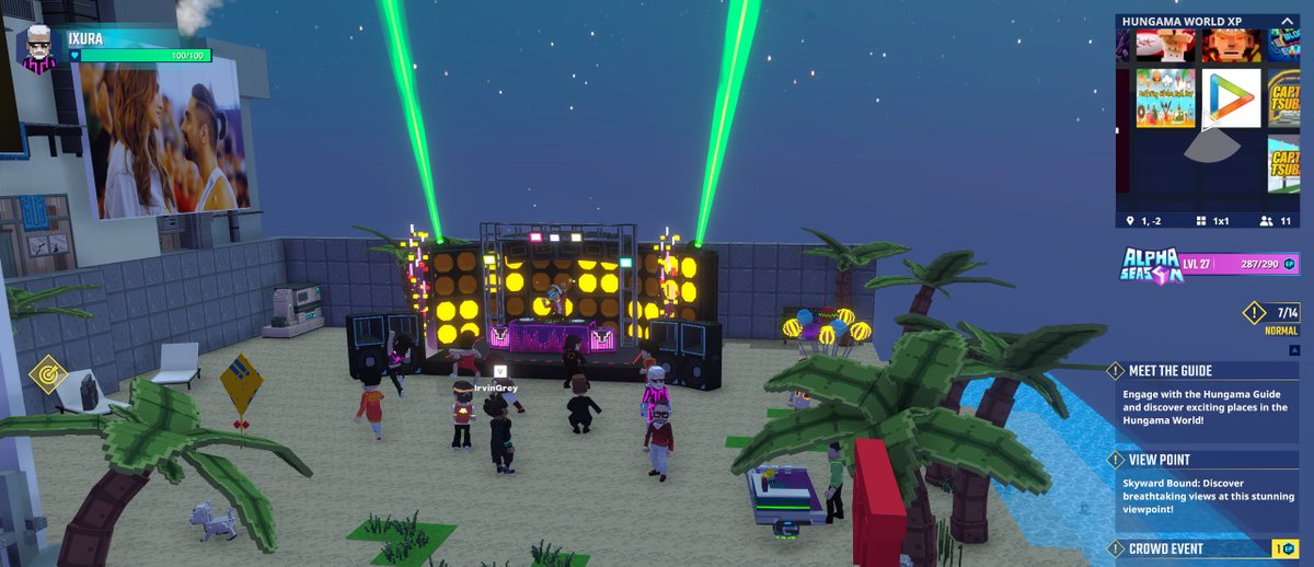 Ixura (@ixuraaa) on Twitter photo Catching some sun 🌞 in the Hungama experience in <a href="/TheSandboxGame/">The Sandbox</a>. Come party! 🎉 <a href="/Bollyhungama/">BollyHungama</a> register-landings.sandbox.game/alphaseason4-s… #TheSandbox #AlphaSeason4 #AS4SocialChallenge Catching some sun 🌞 in the Hungama experience in <a href="/TheSandboxGame/">The Sandbox</a>. Come party! 🎉 <a href="/Bollyhungama/">BollyHungama</a> register-landings.sandbox.game/alphaseason4-s… #TheSandbox #AlphaSeason4 #AS4SocialChallenge