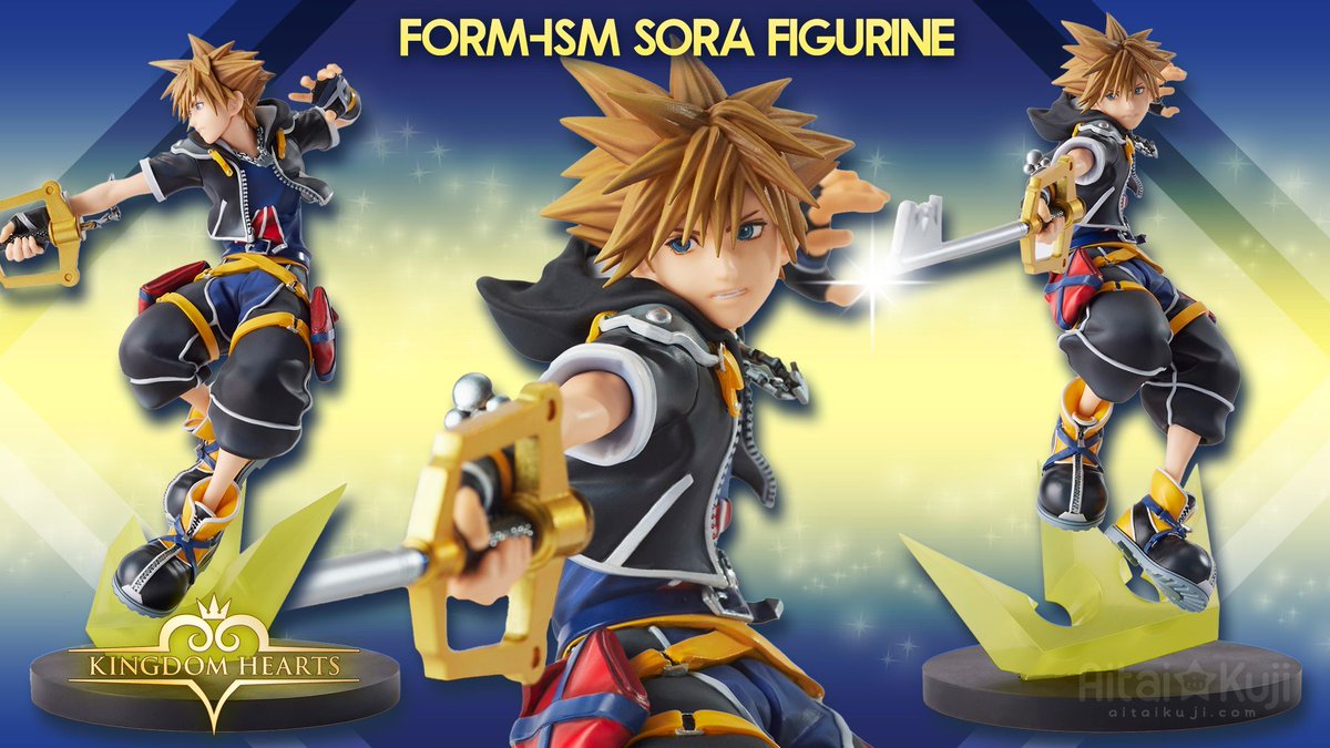 Kingdom Hearts II will be getting a new figurine for Sora, made by 