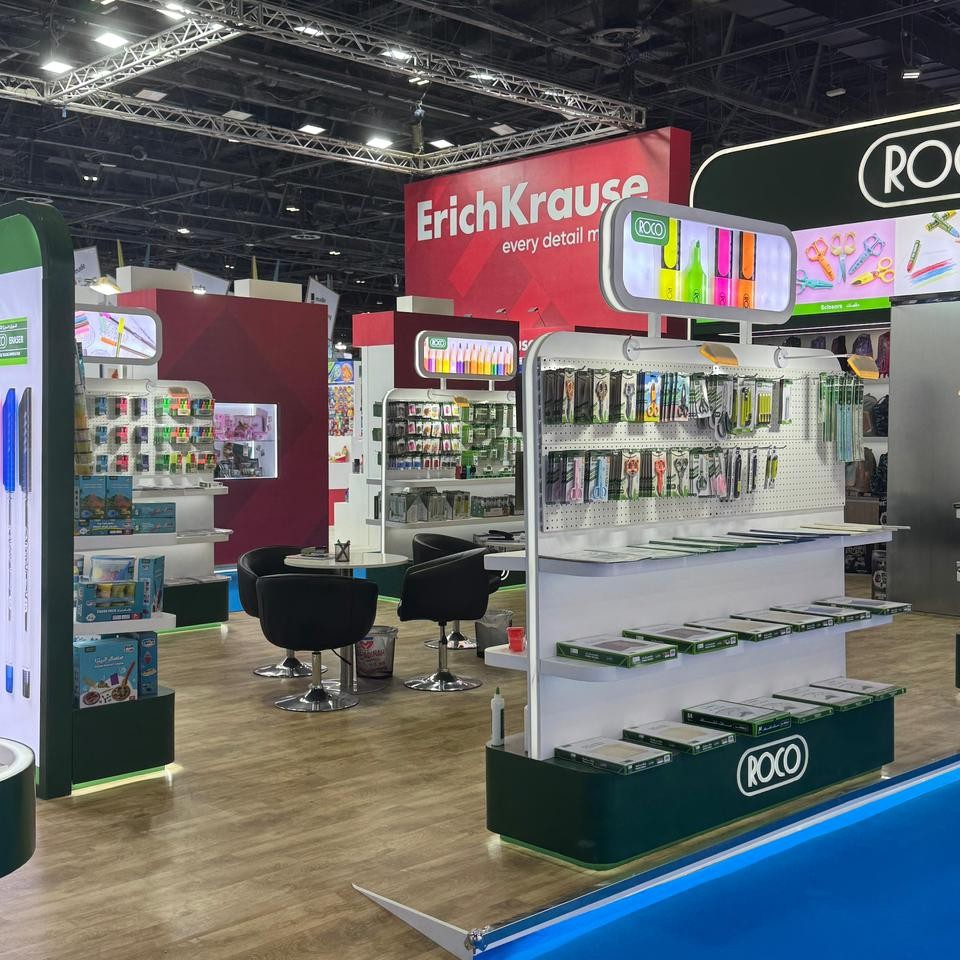 Roco_ME's tweet image. أصدقاء روكو، زوروا جناحنا في معرض #paperworldMEA دبي، واكتشفوا منتجاتنا وأدواتنا الرائعة لنلهم ونبتكر معاً 💡💚

متواجدين في المركز التجاري العالمي من 12 - 14 نوفمبر