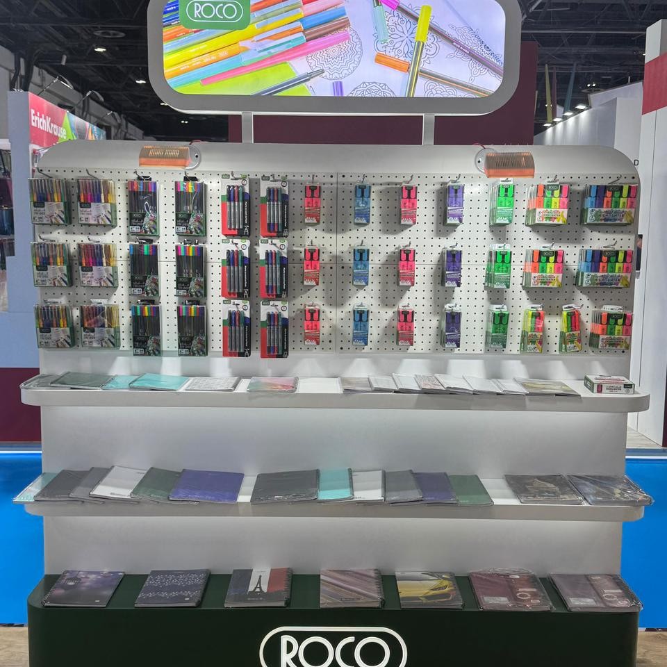 Roco_ME's tweet image. أصدقاء روكو، زوروا جناحنا في معرض #paperworldMEA دبي، واكتشفوا منتجاتنا وأدواتنا الرائعة لنلهم ونبتكر معاً 💡💚

متواجدين في المركز التجاري العالمي من 12 - 14 نوفمبر