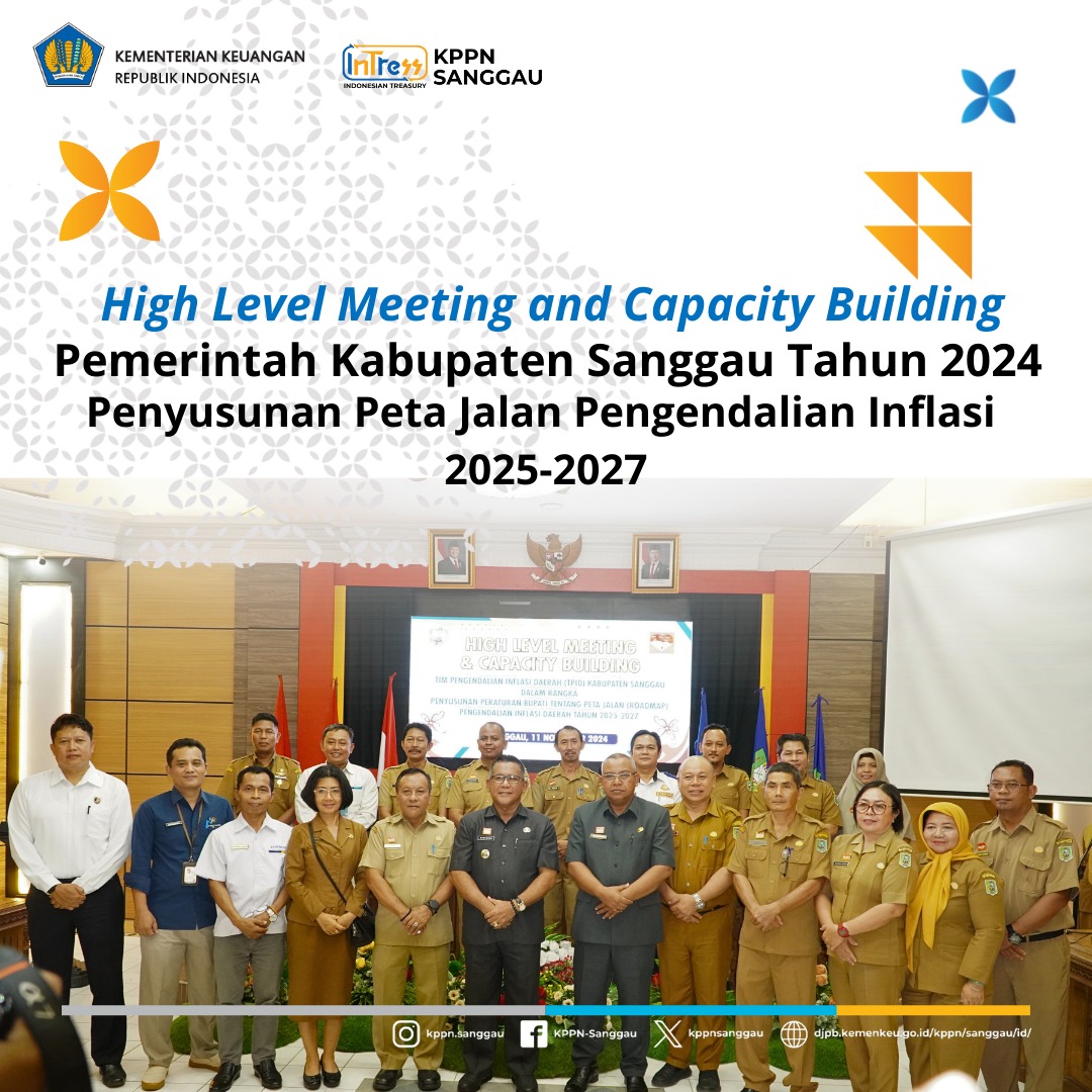 kppnsanggau's tweet photo. Halo sobat #InTress 167
Sanggau, 11 November 2024

KPPN Sanggau secara aktif berkolaborasi dengan Pemerintah Daerah melalui rekomendasi dan masukan dalam penyusunan Peraturan Bupati tentang Peta Jalan Pengendalian Inflasi Kabupaten Sanggau 2025-2027. https://t.co/tCzrsaDTqX