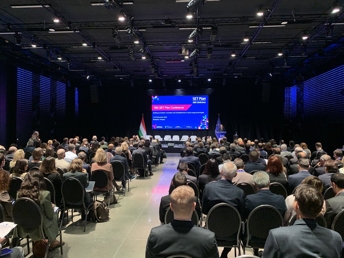 Vincent Berrutto (@vincentberrutto) on Twitter photo 18th #SETPlan conference is starting! <a href="/MWorsdorfer/">Mechthild Wörsdörfer</a>: the SET Plan is a key tool for closing the innovation gap. A day and a half of exchanges between government, industry and research actors on research and innovation in #energyefficiency and #renewables. 18th #SETPlan conference is starting! <a href="/MWorsdorfer/">Mechthild Wörsdörfer</a>: the SET Plan is a key tool for closing the innovation gap. A day and a half of exchanges between government, industry and research actors on research and innovation in #energyefficiency and #renewables.