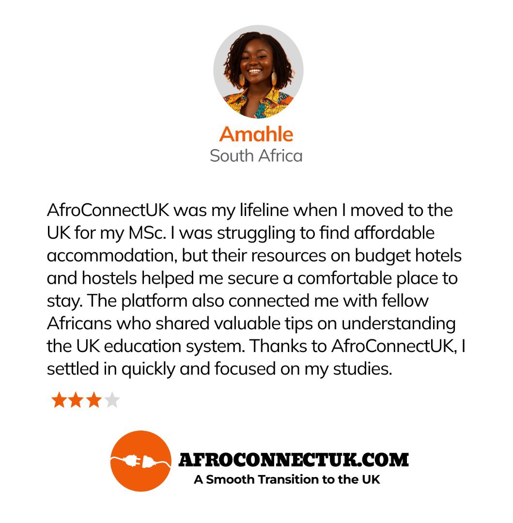 AfroConnectUK's tweet photo. Success stories in finding community through AfroConnectUK. Discover what AfroConnectUK can do for you!

Click the link now to experience a smooth transition to the UK.

https://t.co/YfimcEEBxx

#AfroConnectUK #SmoothTransitions #Testimonials https://t.co/5hpJPgvnoh