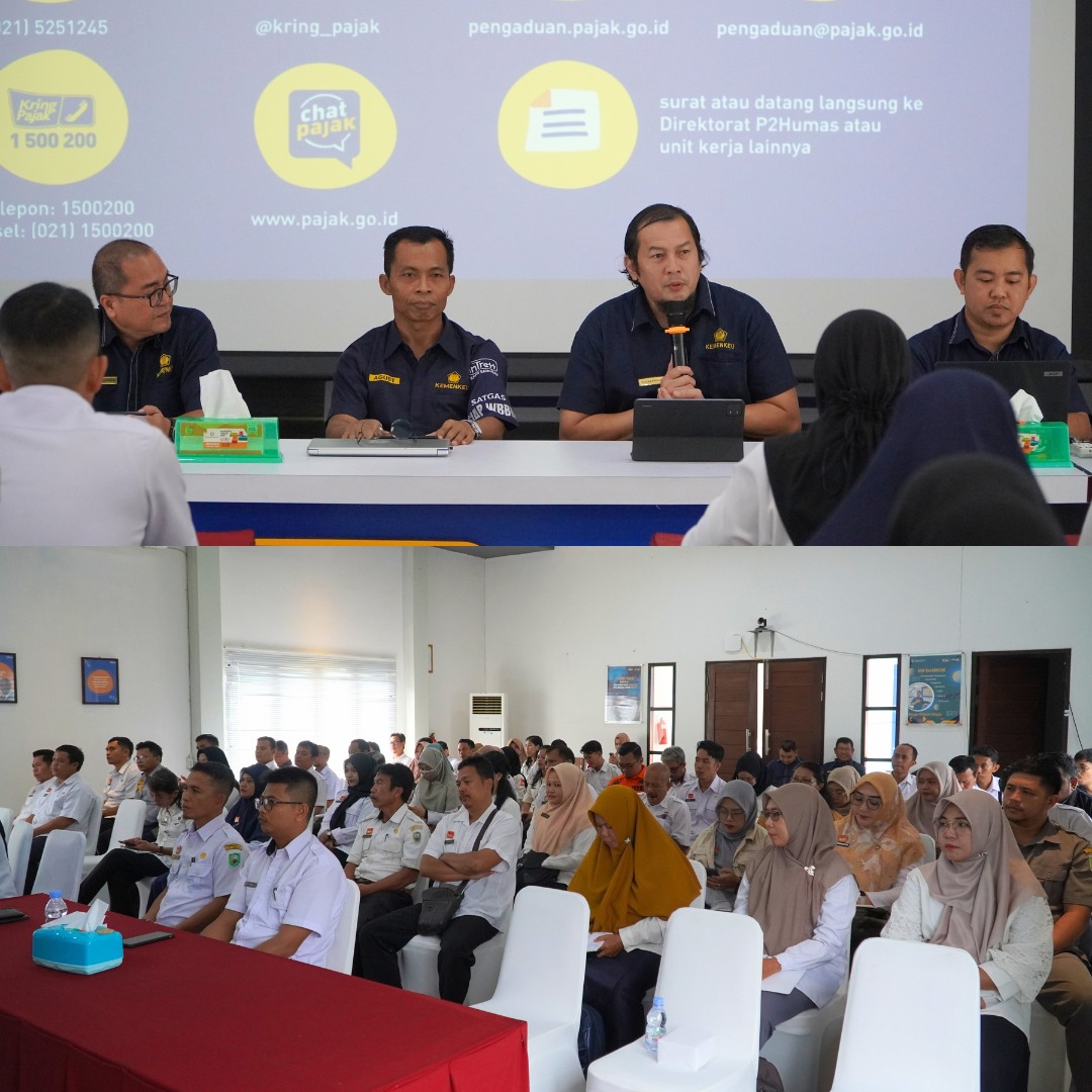 kppnsanggau's tweet photo. Halo sobat #InTress 167

KPPN Sanggau pada hari Rabu, tanggal 13 November 2024 telah menyelenggarakan kegiatan sosialisasi Zona Integritas WBK/WBBM kepada seluruh OPD Pemda Sanggau bersama dengan KPP Pratama Sanggau dalam rangkaian acara Coretax. https://t.co/FMhxb6LKHD