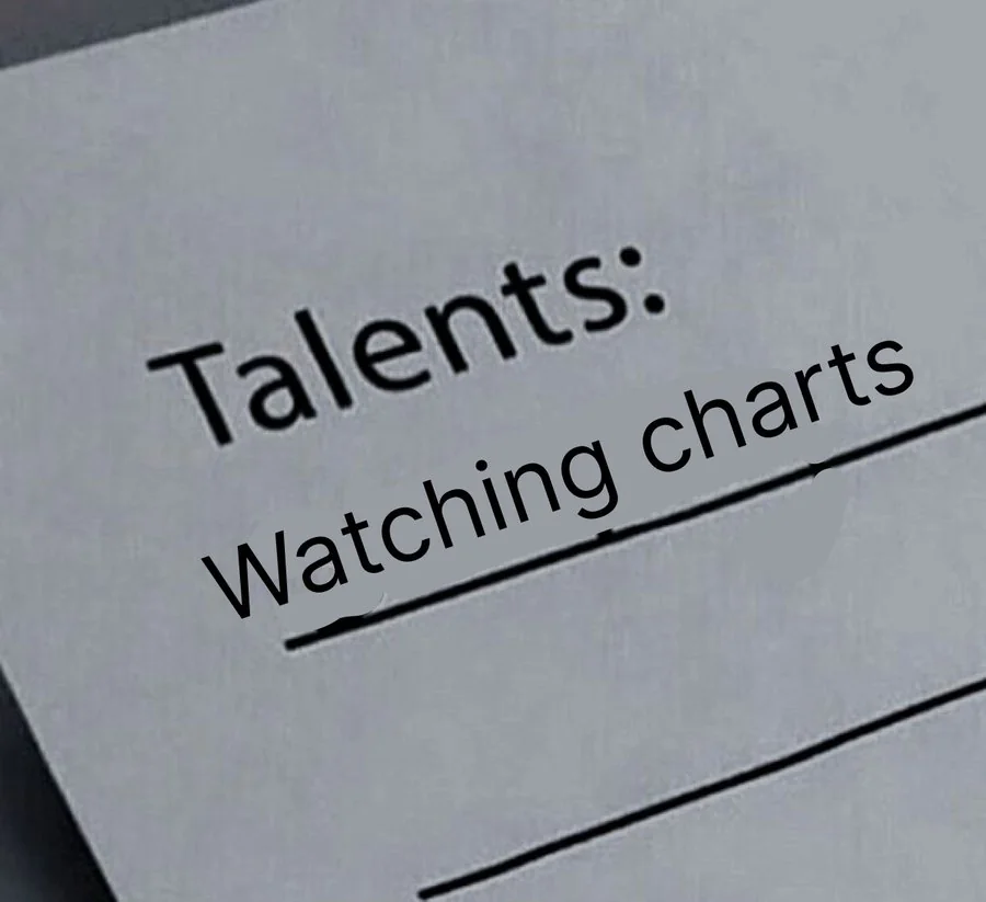 MEXC's tweet photo. I'm not sure what my skills are, but I'm an expert at watching charts.😎 https://t.co/deq9pcZBXv