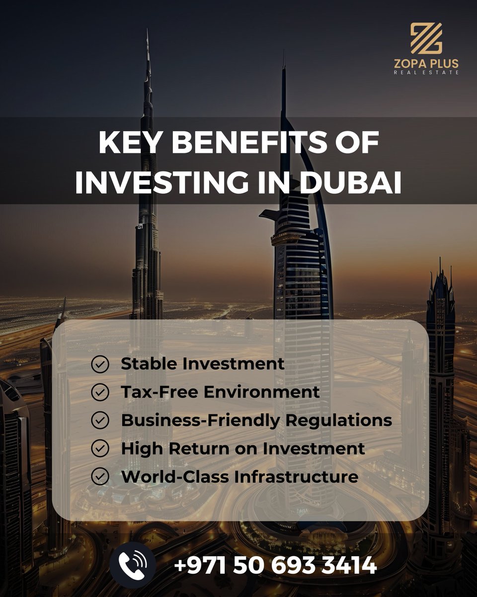zopaplus's tweet image. Looking for a property in Dubai? Explore luxury homes, villas, and apartments for sale in prime locations. Discover Dubai's best real estate opportunities with expert guidance and personalized service.