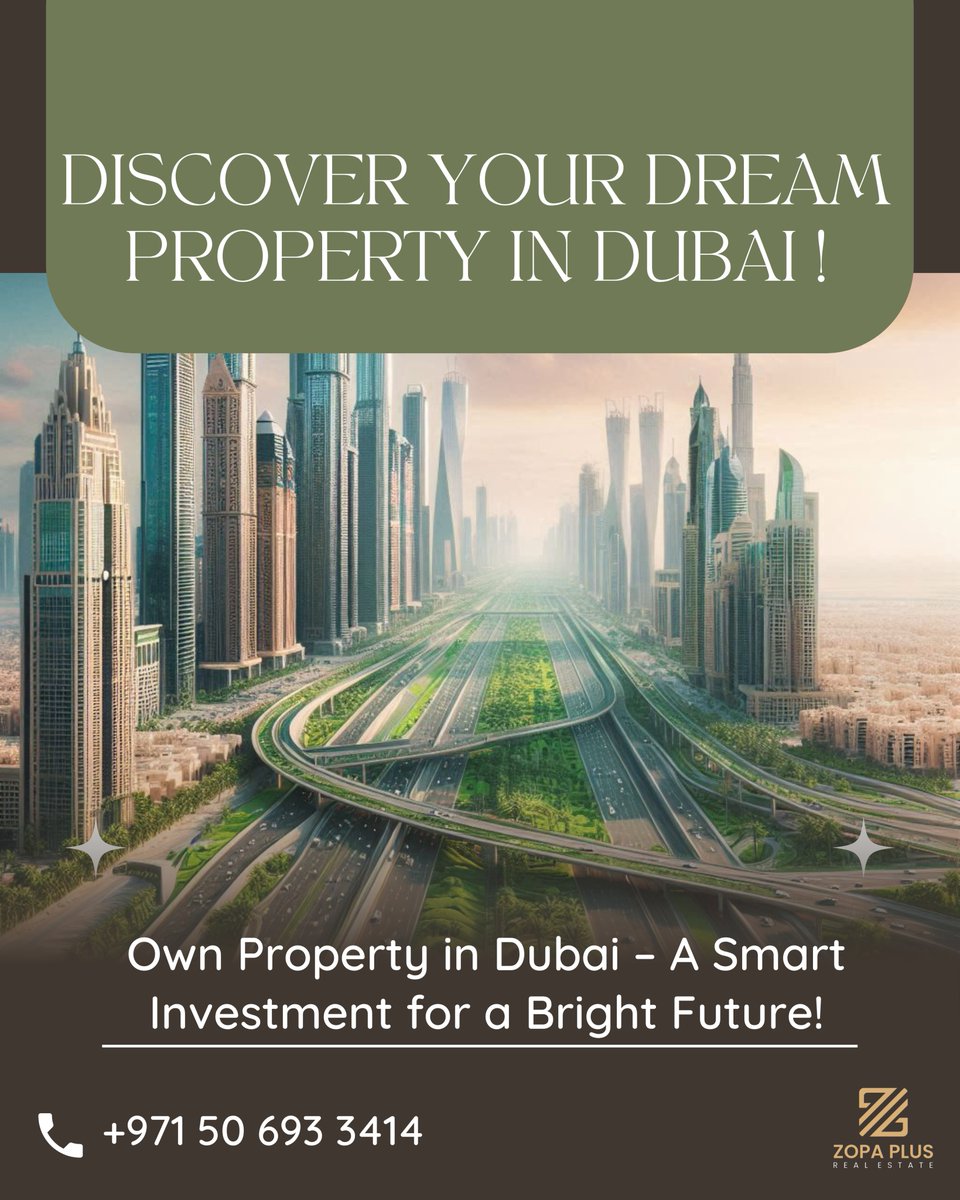 zopaplus's tweet image. Looking for a property in Dubai? Explore luxury homes, villas, and apartments for sale in prime locations. Discover Dubai's best real estate opportunities with expert guidance and personalized service.