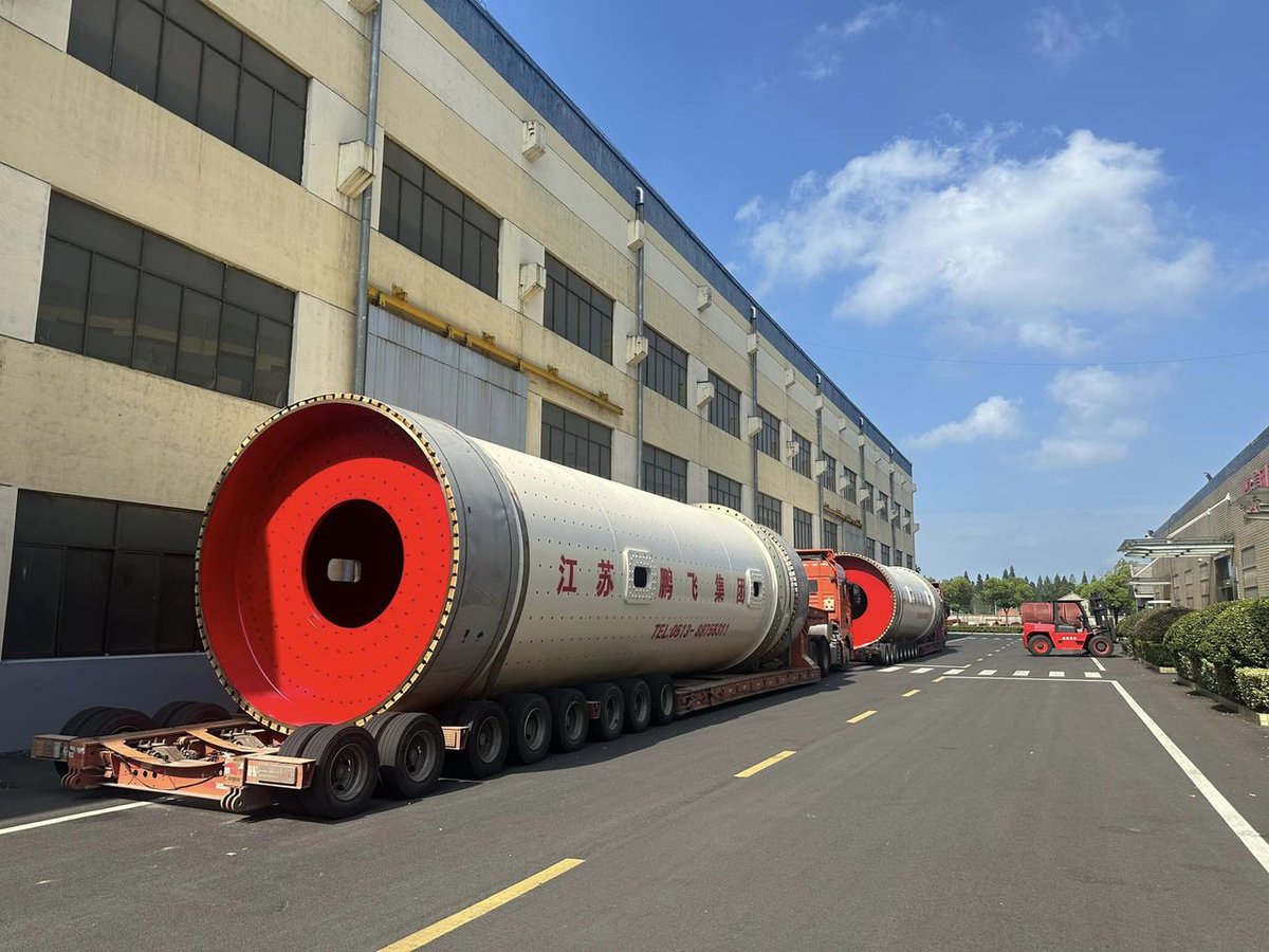 dsh052006's tweet photo. Cement Ball Mill to be delivered to Customer in Uzbekistan from @Jiangsu Pengfei Group China# Ball Mill # Cement Factory #Cement Grinding unit
Mobile(Whatsapp): 0086-13806277938 https://t.co/AH35q2YuNF