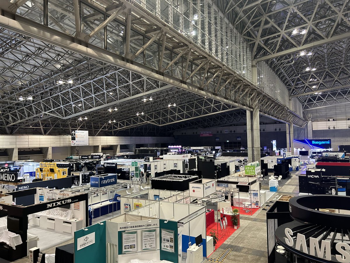 Inter_BEE's tweet photo. Inter BEE 2024 2日目が終了しました。

本日もお越しいただき誠にありがとうございました。

明日はいよいよ3日目、最終日です！
心残りの無いようにブースやセミナーをお楽しみください！！ https://t.co/M6fEDhjz86
