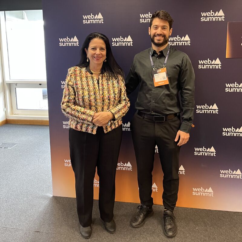 Startup Universe (@startupunivers) on Twitter photo Today, at <a href="/WebSummit/">Web Summit</a> in #Lisbon, Mrs. Amal EL FALLAH - SEGHROUCHNI, the Minister of Digital Transition and Administration Reform of Morocco, met with Mr. Thanos Paraschos, Startup Universe Global Organizer, to discuss the progress and impact of Startup Universe Morocco. Today, at <a href="/WebSummit/">Web Summit</a> in #Lisbon, Mrs. Amal EL FALLAH - SEGHROUCHNI, the Minister of Digital Transition and Administration Reform of Morocco, met with Mr. Thanos Paraschos, Startup Universe Global Organizer, to discuss the progress and impact of Startup Universe Morocco.