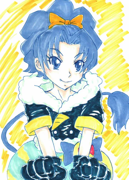 立神あおい。ライオンモチーフのプリキュアが唯一無二過ぎる。 