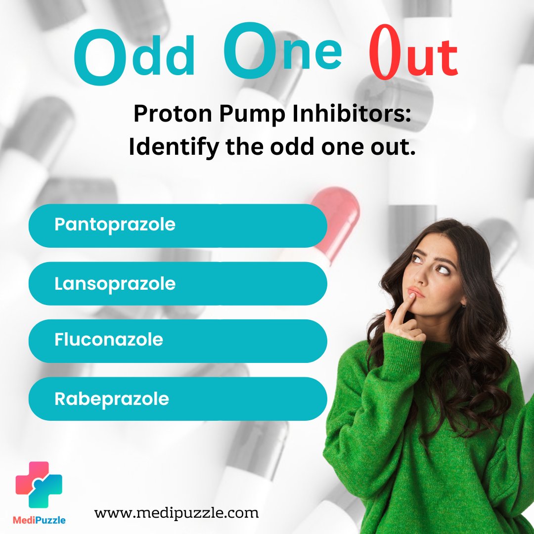 Find the odd one out among the listed medicines.
Learn pharmacology while playing games at medipuzzle.com

#medicine #medlife #pharmacology #pharmacologynotes #drugs #antibiotics #pharmacist #doctor #nurse #medstudents #mednotes #medexams #match2025 #USMLE