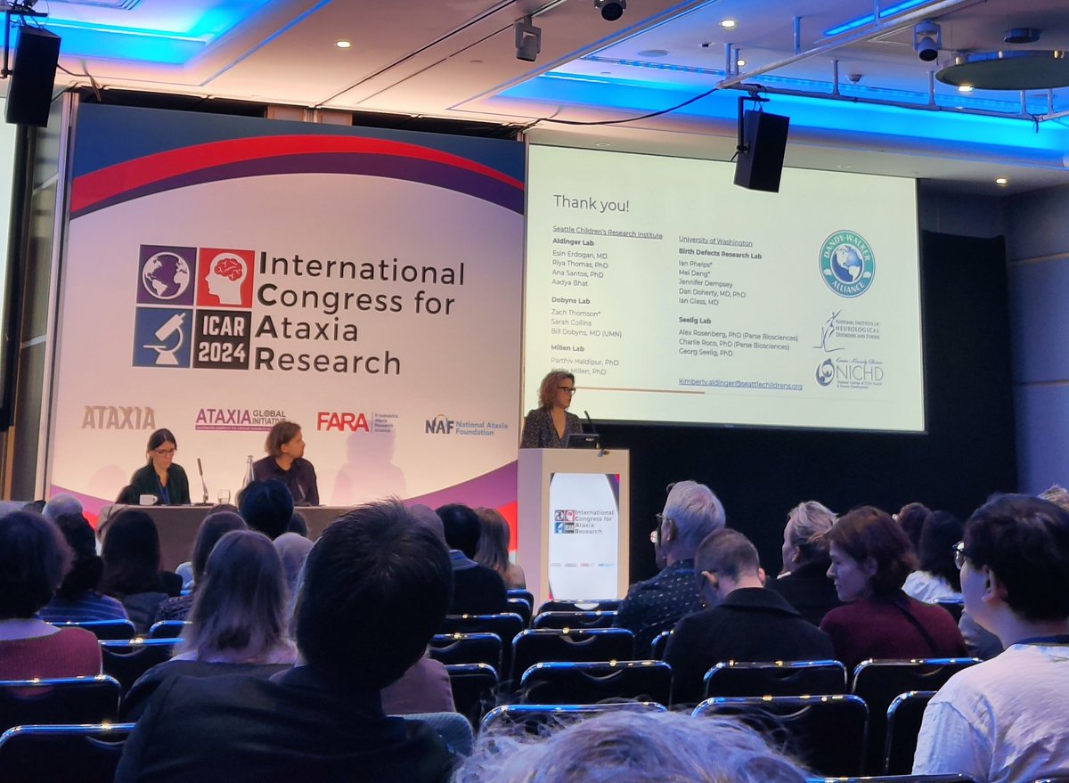 Clevio_Lab's tweet image. The third day of #ICAR2024 kicked off with a great talk about cerebellum development !
@ataxiafoundation @ataxia_uk