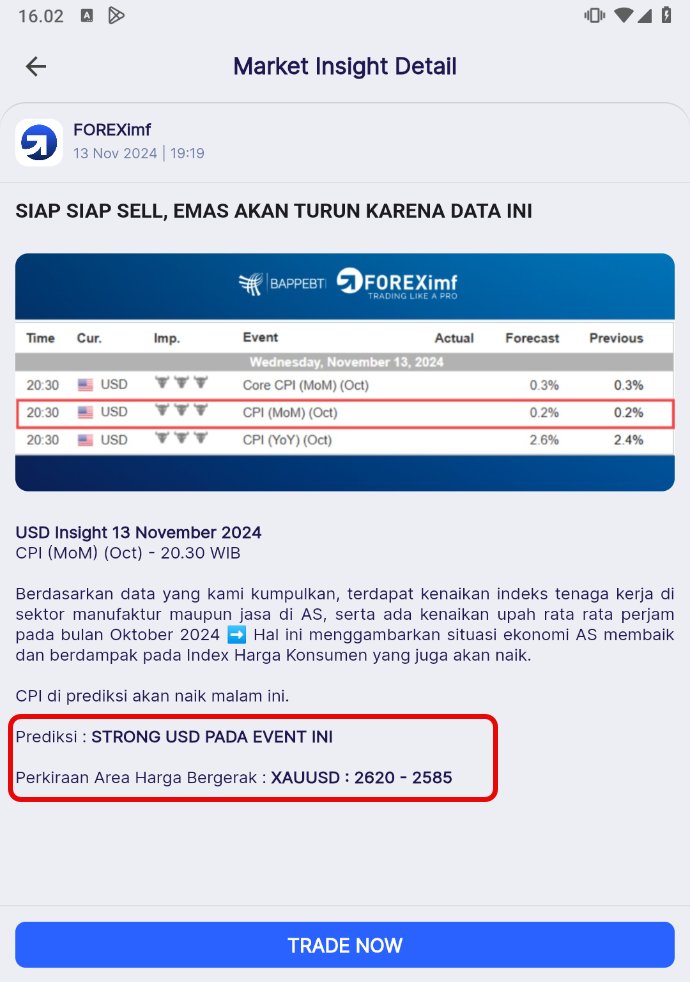 forex_imf's tweet image. Fundamental itu penting bgt buat ningkatin akurasi trading cuaners!

Contohnya ada di #QuickPro dan hasilnya sesuai arah, cek aja postingan dgn judul UPDATE pair yang kena TP

kaya gini..

Cobain langsung appsnya GRATIS!

#belajarforex #tradingforex #XAUUSD