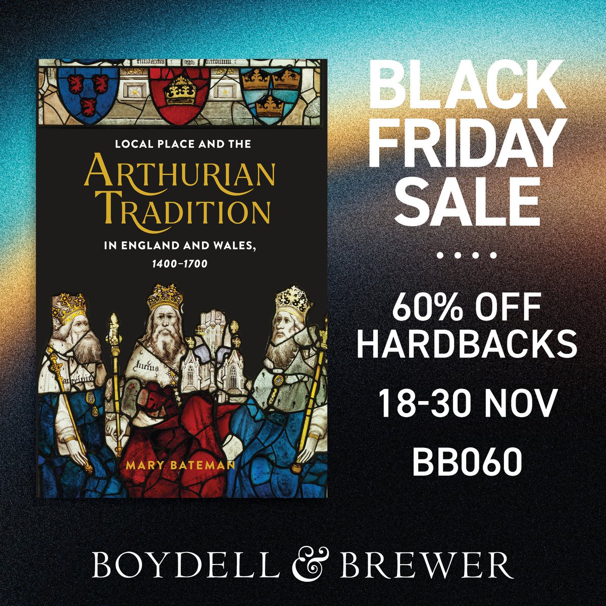I'm not normally an advocate for Black Friday and it's encouragement of rabid spending... Except on books 😉 

Boydell and Brewer have 60% off hardbacks currently including mine! Grab a deal!