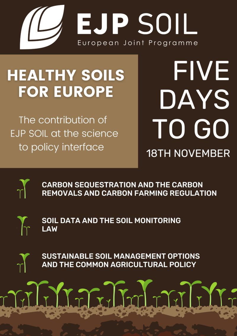 <a href="/EJPSOIL/">EJP SOIL</a> Final Policy Forum in Brussels! If you would like to follow along online you can register for the online event here: lnkd.in/gDQxjWdK